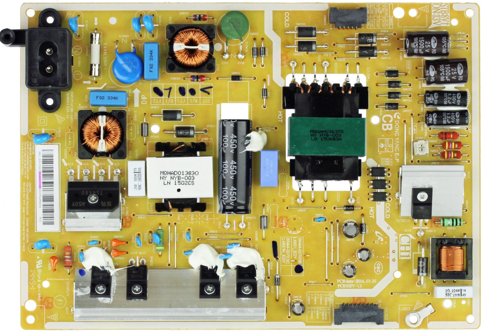 Samsung BN44-00703B Power Supply Board & LED Board