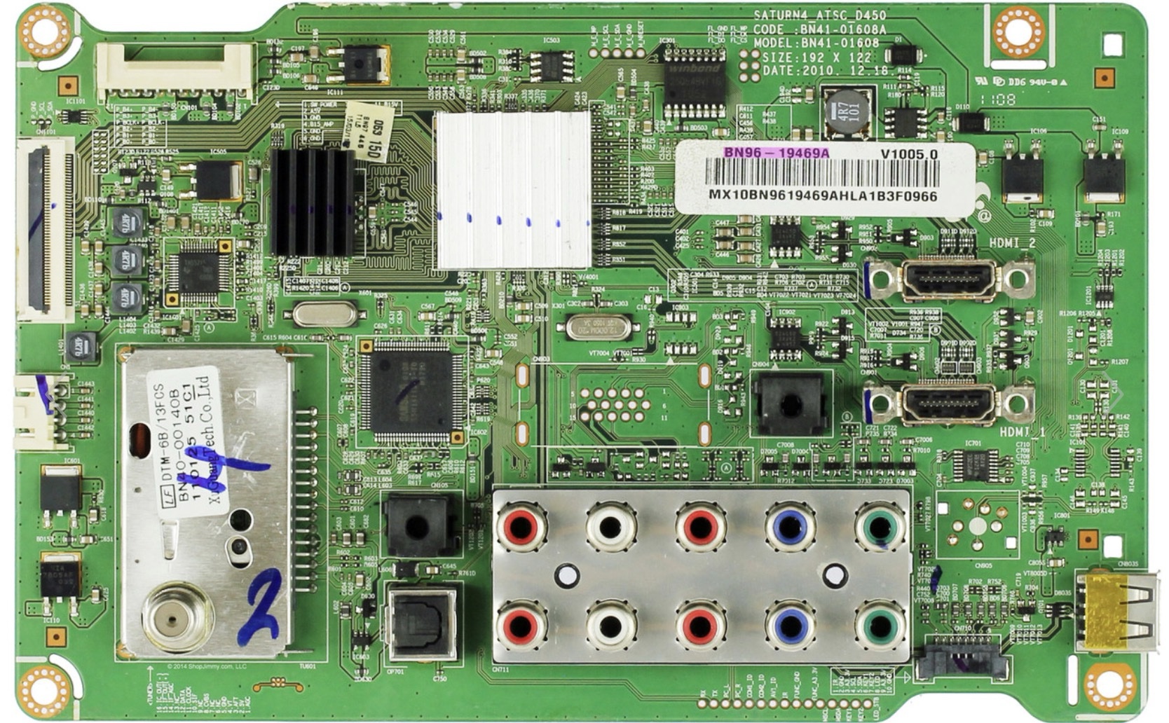 Samsung BN96-19469A Main Board