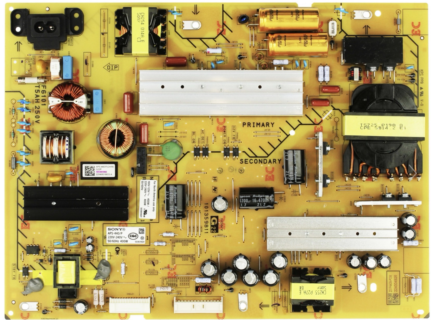 Sony 1-013-619-42 Power Board