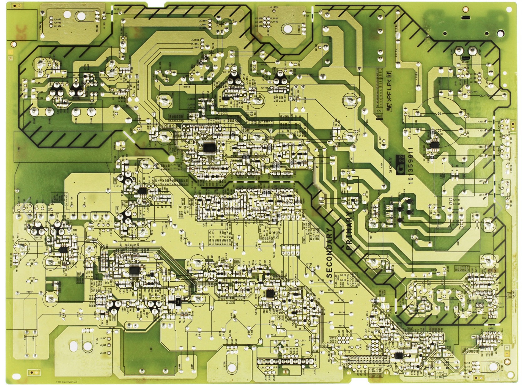 Sony 1-013-619-42 Power Board - Image 2