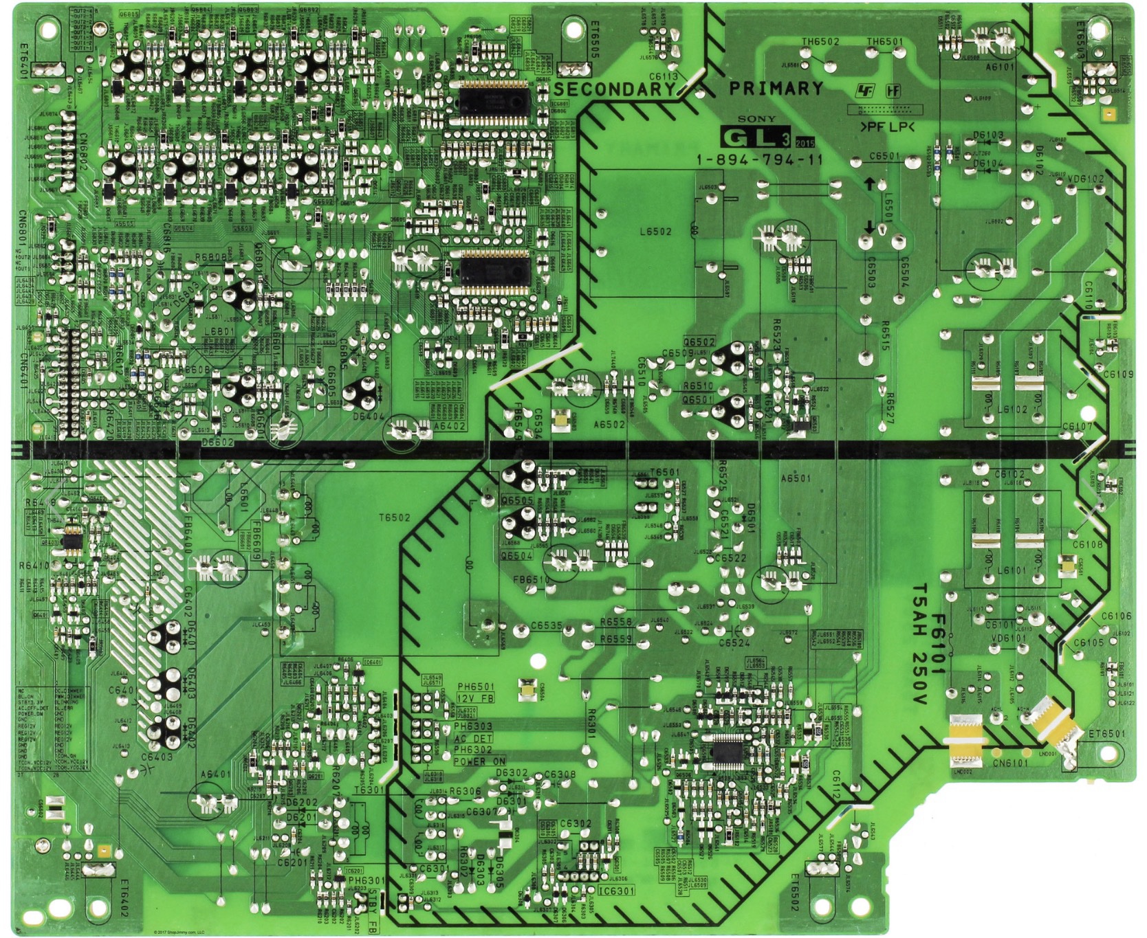 Sony 1-474-620-11 Power Board - Image 2