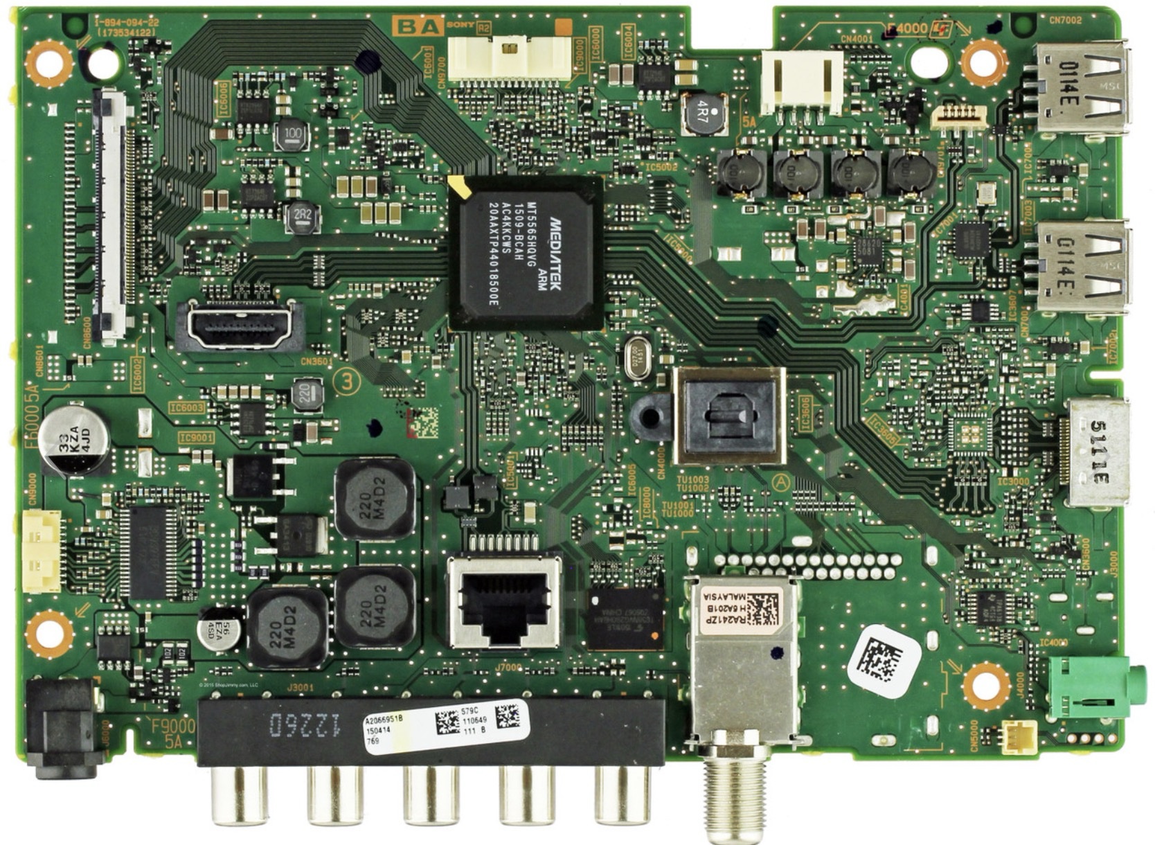 Sony A-2066-952-B Main Board